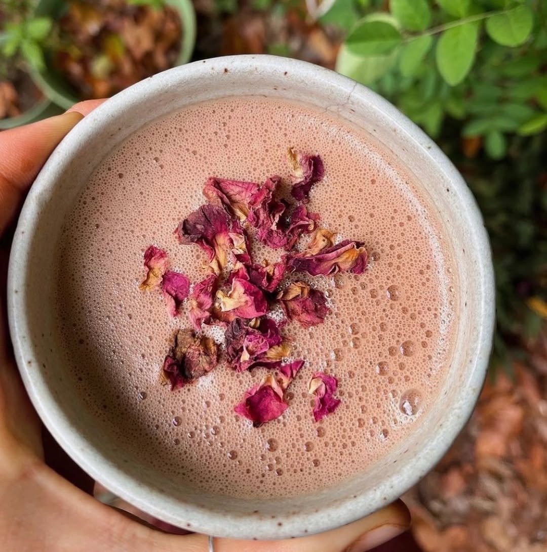 A prepared cacao drink